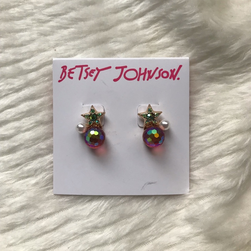 Betsey Johnson star Earrings